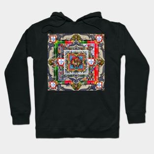 Portuguese folk art Hoodie